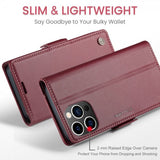 CaseMe iPhone 16 Pro Max Etui 023 Series Rød