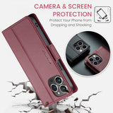 CaseMe iPhone 16 Pro Max Etui 023 Series Rød