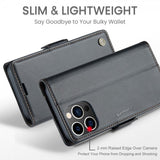 CaseMe iPhone 16 Pro Max Etui 023 Series Svart