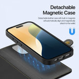 Dux Ducis iPhone 16 Pro Max Etui 2-in-1 Lawa Series MagSafe Svart