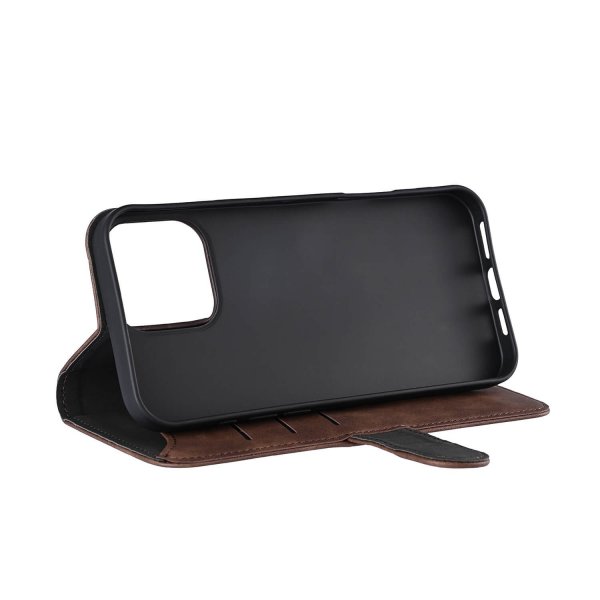 Gear iPhone 16 Pro Max Etui 3 Kortlomme  Brun