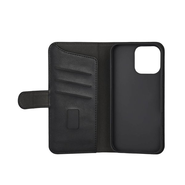 Gear iPhone 16 Pro Max Etui 3 Kortlomme  Svart