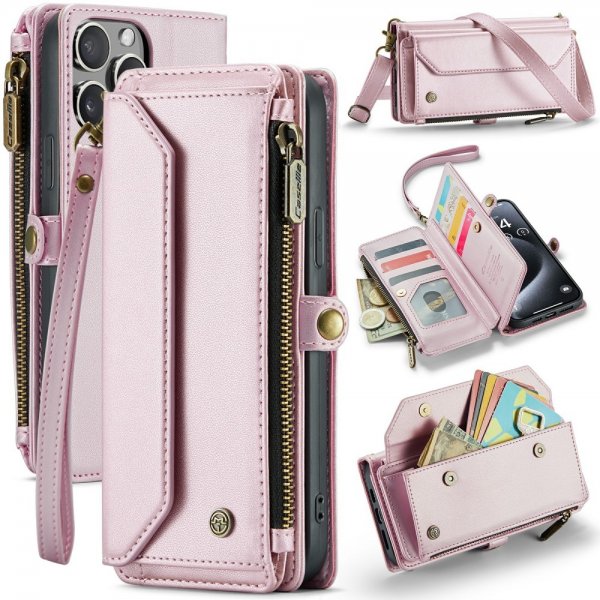 CaseMe iPhone 16 Pro Max Etui C36 Series Rosa