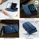 CaseMe iPhone 16 Pro Max Etui C39 Series Blå