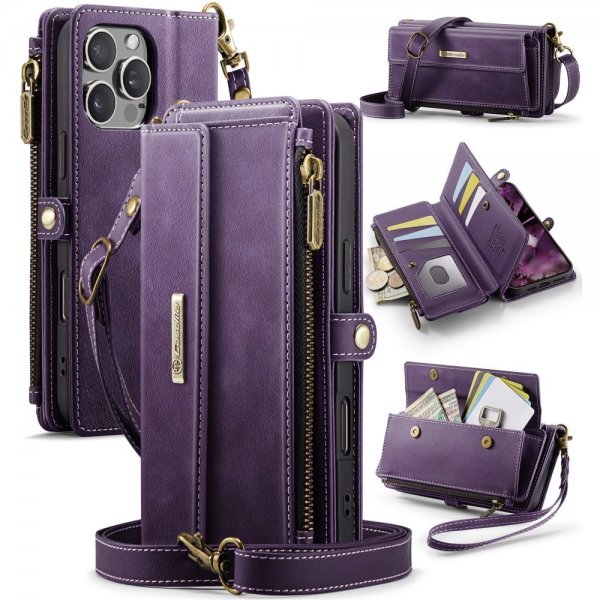 CaseMe iPhone 16 Pro Max Etui C39 Series Lilla