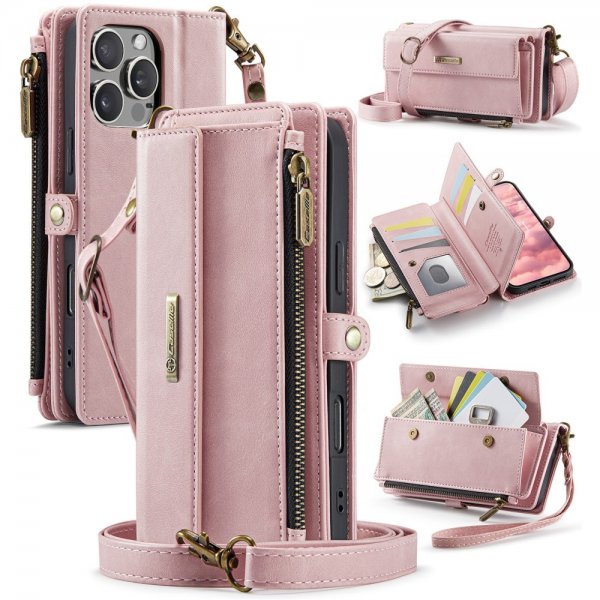 CaseMe iPhone 16 Pro Max Etui C39 Series Rosa