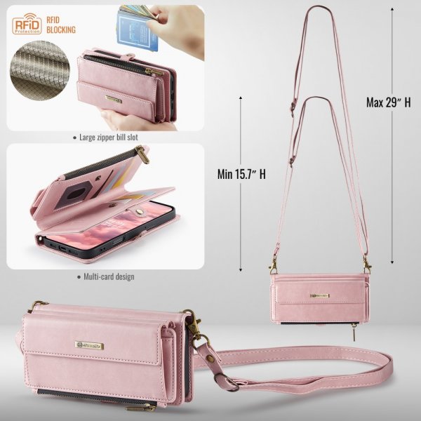 CaseMe iPhone 16 Pro Max Etui C39 Series Rosa