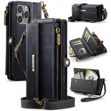 CaseMe iPhone 16 Pro Max Etui C39 Series Svart