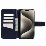 Nordic Covers iPhone 16 Pro Max Etui Essential Leather Heron Blue