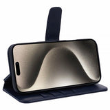 Nordic Covers iPhone 16 Pro Max Etui Essential Leather Heron Blue