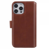 Nordic Covers iPhone 16 Pro Max Etui Essential Leather Maple Brown