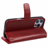 Nordic Covers iPhone 16 Pro Max Etui Essential Leather Poppy Red