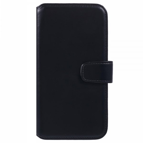 Nordic Covers iPhone 16 Pro Max Etui Essential Leather Raven Black