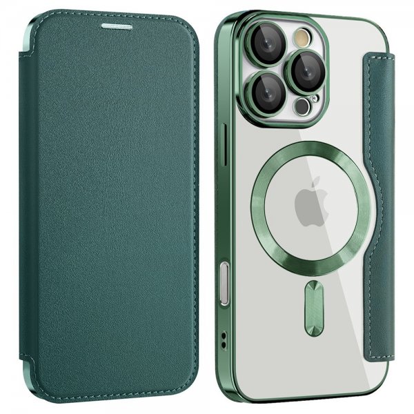 iPhone 16 Pro Max Etui MagSafe Grønn