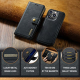 Dg.Ming iPhone 16 Pro Max Etui Avtagbart Deksel Svart