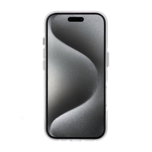 Rvelon iPhone 16 Pro Max Deksel Korrugerte MagSafe Transparent