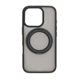 iPhone 16 Pro Max Deksel Roterbart Stativ Svart