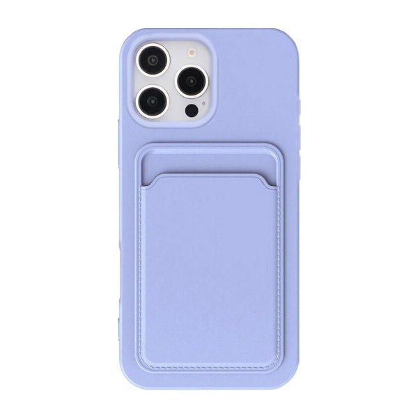 iPhone 16 Pro Max Deksel Kortholder Lilla