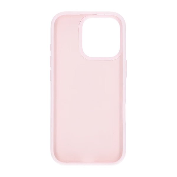 Rvelon iPhone 16 Pro Max Deksel Silikon Rosa