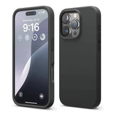 Rvelon iPhone 16 Pro Max Deksel Silikon Svart