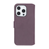 Rvelon iPhone 16 Pro Max Etui Detachable Wallet Case Lilla