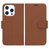 iPhone 16 Pro Max Etui med Stativ Brun