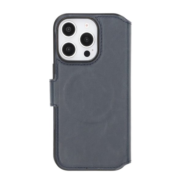 Rvelon iPhone 16 Pro Max Etui 4 Kortlomme MagSafe Blå