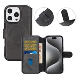 Rvelon iPhone 16 Pro Max Etui 4 Kortlomme MagSafe Svart