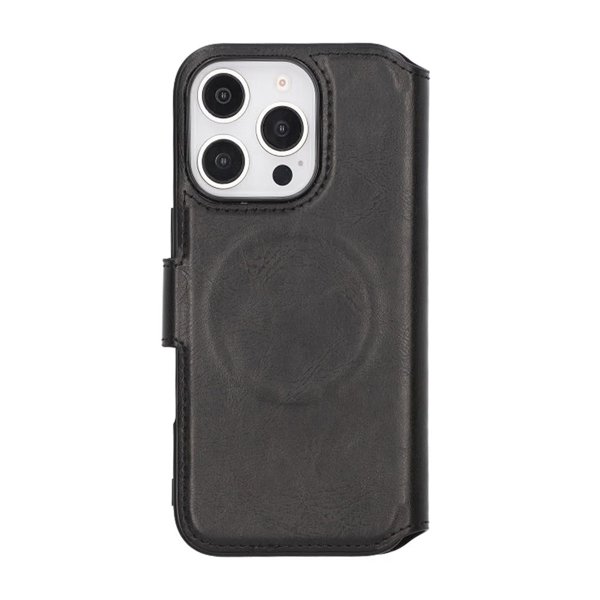 Rvelon iPhone 16 Pro Max Etui 4 Kortlomme MagSafe Svart
