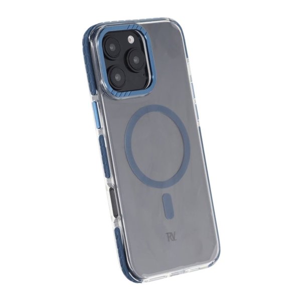 Rvelon iPhone 16 Pro Max Deksel TPU MagSafe Blå