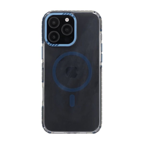 Rvelon iPhone 16 Pro Max Deksel TPU MagSafe Blå