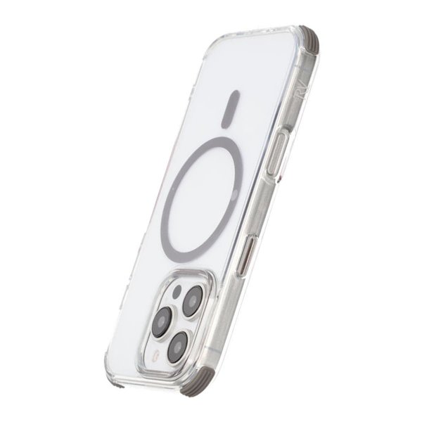 Rvelon iPhone 16 Pro Max Deksel TPU MagSafe Grå