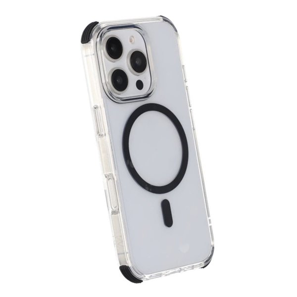 Rvelon iPhone 16 Pro Max Deksel TPU MagSafe Svart