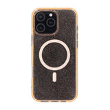 Rvelon iPhone 16 Pro Max Deksel Glitter MagSafe Gull