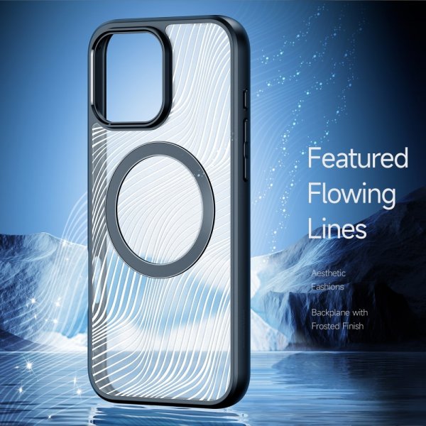 Dux Ducis iPhone 16 Pro Max Deksel Aimo Series MagSafe Svart