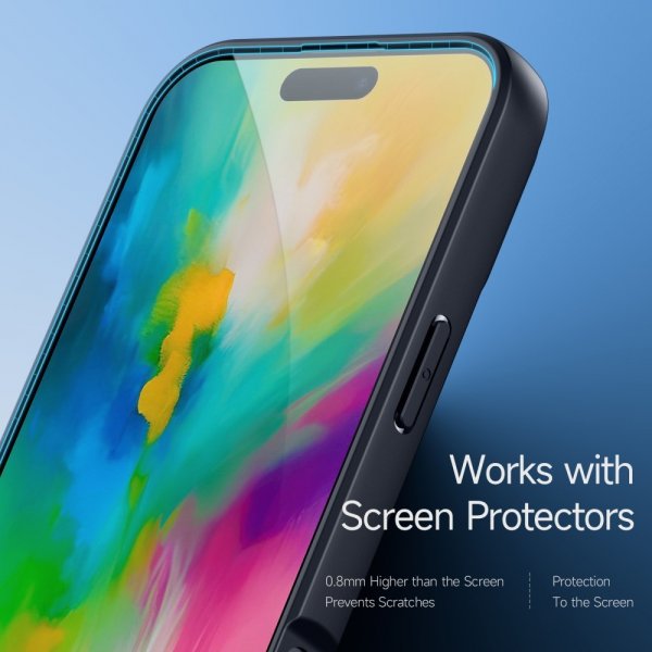 Dux Ducis iPhone 16 Pro Max Deksel Aimo Series Svart