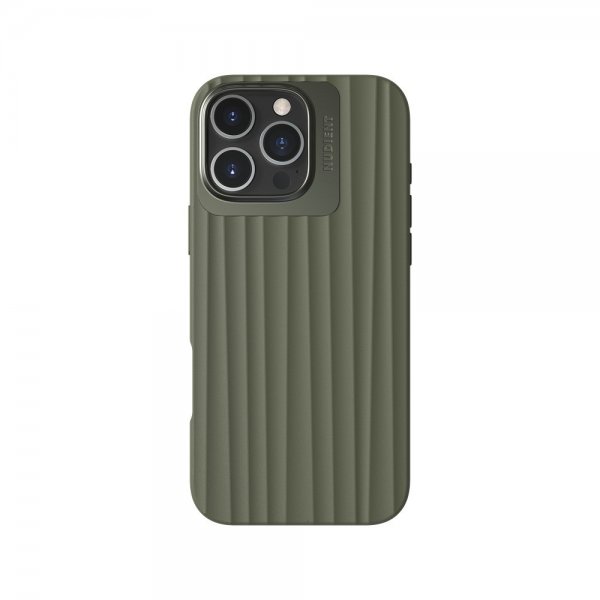 Nudient iPhone 16 Pro Max Deksel Bold MagSafe Olive Green