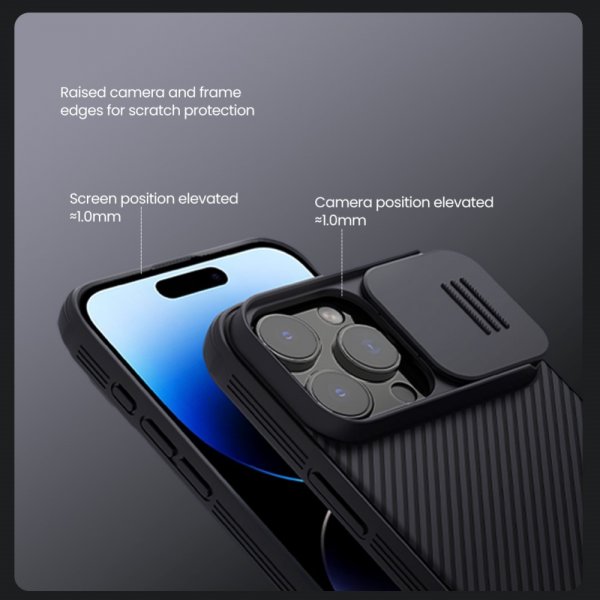 Nillkin iPhone 16 Pro Max Deksel CamShield Pro MagSafe Grønn