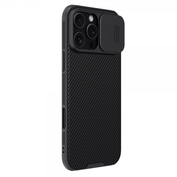 Nillkin iPhone 16 Pro Max Deksel CamShield Pro MagSafe Svart