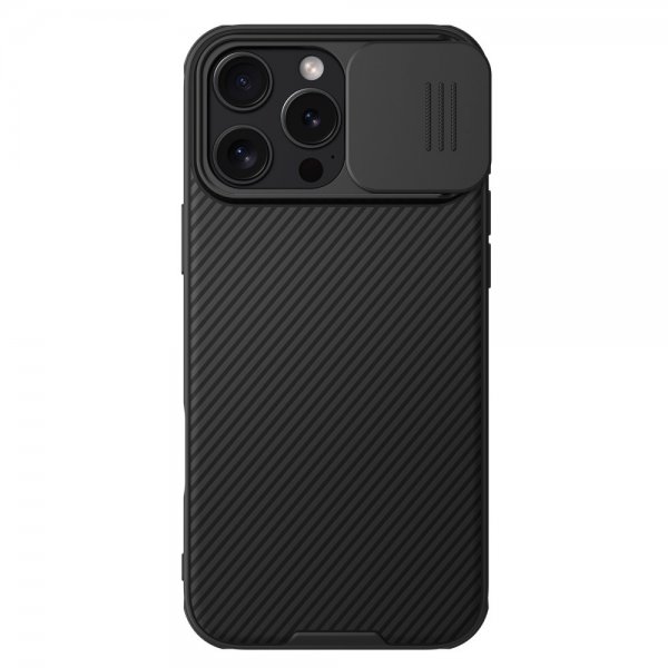 Nillkin iPhone 16 Pro Max Deksel CamShield Pro Svart