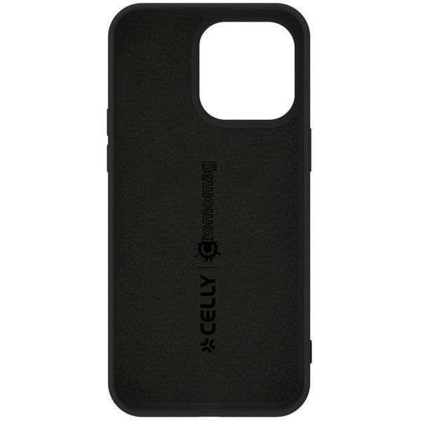 Celly iPhone 16 Pro Max Deksel CROMOMAG Svart
