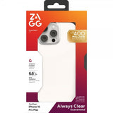 Zagg iPhone 16 Pro Max Deksel Crystal Palace Lite Transparent