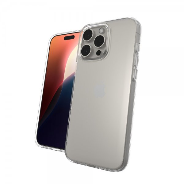 Zagg iPhone 16 Pro Max Deksel Crystal Palace Lite Transparent