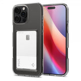 Spigen iPhone 16 Pro Max Deksel Crystal Slot Crystal Clear