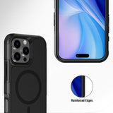 4smarts iPhone 16 Pro Max Deksel Defend Etui Ultimag Svart