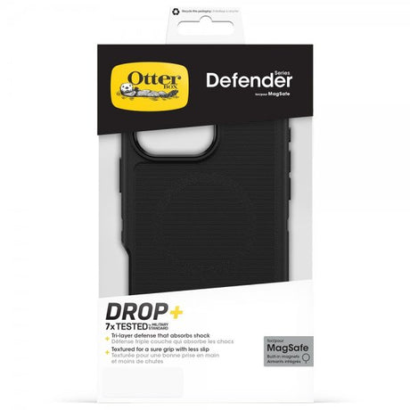 Otterbox iPhone 16 Pro Max Deksel Defender MagSafe Svart