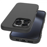 Nordic Covers iPhone 16 Pro Max Deksel Feather Series Raven Black