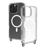 Celly iPhone 16 Pro Max Deksel Freedom Necklace MagSafe Transparent
