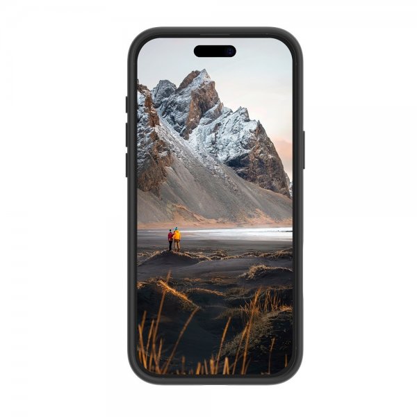 dbramante1928 iPhone 16 Pro Max Deksel Iceland Ultra D3O MagSafe Kickstand Svart