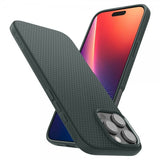 Spigen iPhone 16 Pro Max Deksel Liquid Air Abyss Green